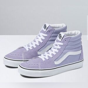 Lavender high top Vans